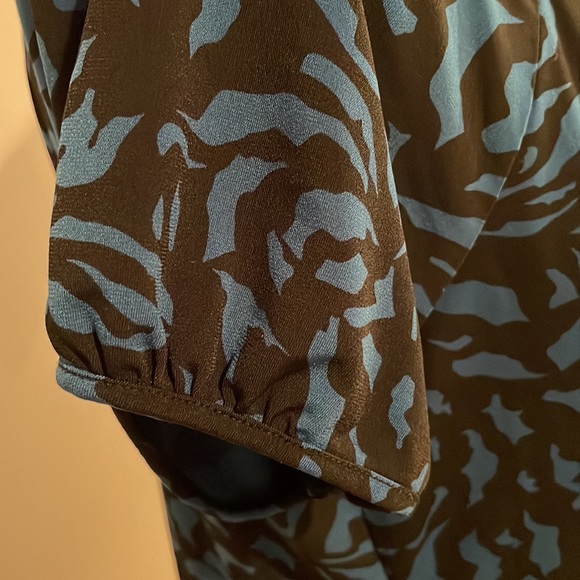 The Limited Faux Wrap Short Sleeve Blouse - Picture 2 of 6